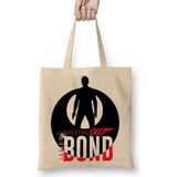 James Bond 007 James Bond Bez Çanta Uzun Saplı - Açık Bej - 40 X 40