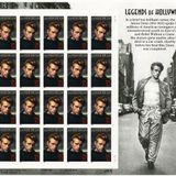 James Dean: Hollywood Efsaneleri, 20 x 32 Cent Posta Pullarının Tam Sayfası, ABD 1996, Scott 3082
