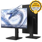 James Donkey Ravel Q70 27 inç 210 Hz 1 ms Fast IPS 2K QHD Pivot Gaming Monitör