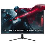 James Donkey Rion R20 24 inç 200Hz 0.5ms VA Curved Oyuncu Monitörü