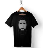James Harden Fear The Beard Houstan Basketball Nba4 Erkek Tişört - Siyah - XL