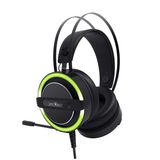 JamesDonkey James Donkey 711 Siyah 7.1 Surround Gaming Kulaklık Neodimyum 50mm Sürücüler 112dB Hassas Mikrofon -43dB Yeşil LED Aydınlatmalı Manuel + Yazılımla Ses Kontrol USB Bağlantı