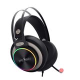 JamesDonkey James Donkey 712 Siyah 7.1 Surround RGB Gaming Kulaklık Neodimyum 50mm Sürücüler 112dB Hassas Mikrofon -43dB RGB LED Aydınlatmalı Manuel + Yazılımla Ses Kontrol USB Bağlantı ve Ses Kartı