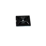 Jameson 28x28 Mm Yapışkanlı Siyah Kroşe ( 100 Adet )