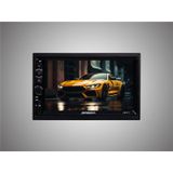 Jameson Js-311-7''Usb-Bt-Fm-Mp3-Mp4-Mp5-4X60w-Mırrorlınk-Kameralı Double Teyp