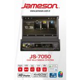 Jameson JS-7050 INDASH TEYP CARPLAY ANDROİD AUTO AHD KAMERA uyumlu