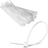 Jameson Kablo Bağı Beyaz 20 cm 3.6 mm Plastik Cırt Kelepçe Naylon (100 Adet) Jameson JKB-3620B