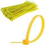 Jameson Kablo Bağı Sarı 25 cm 3.6 mm Plastik Cırt Kelepçe Naylon (100 Adet) Jameson JKB-3625SR