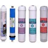 Jammy Filter Su Arıtma Cihazı 12" Inline 5'li Filtre Seti