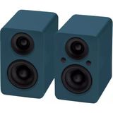 Jamo Mini Mkıı Eucalyptus High Gloss (Lake Okaliptüs) Aktif Bluetooth Hoparlör - Mavi - Açık Mavi