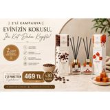 J'Amour Kahve&karamel 100 Mlx2 Adet Çubuklu Oda Kokusu-Uzun Süre Etkili Kalıcı Koku
