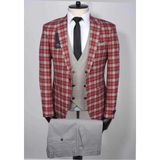 Jan Carlucci Kombinli Slimfit Drop 6 Takım Elbise - 56 - 6 Drop - Bordo