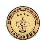 Jandarma Deri Peç - Arma - Askeri Patch