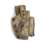 Jandarma Kamuflaj Asker Silah Kılıfı Çıt Çıtlı Askeri Kılıf 9 Mm Siyah