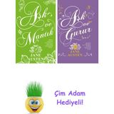 Jane Austen 2 Kitap Seti + Çim Adam Hediye - Hayır