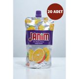 Janım Janim Portakal Ananas Mango Aromalı Meyve Suyu 200 ml (x 20 Adet)