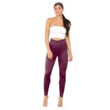 janisramone Bayan Yüksek Bel Nervürlü Tayt Bayanlar Esnek Dikişsiz Kalın Spor Salonu Yoga Skinny Pantolon, windsor mavi, 12-14