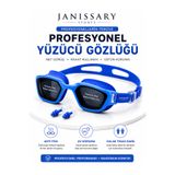 Janissary 102 Mavi Fog Buğu Önleyici, Ayarlanabilir Çift Bantlı, Kulak Tıkacı ve Koruyucu Kutulu Mavi
