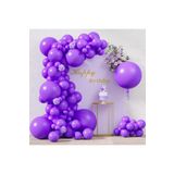 Janissary 30 Adet "PURPLE" Balon Kombini İç Mekan Doğum Günü Partisi "KENDİ KONSEPTİNİZİ SEÇİN"