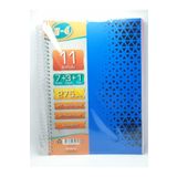 Janissary 7+3+1 Bölümlü 275 Yaprak A4 Sipralli Ayraçlı Defter 7 Kareli 3 Çizgili 1 Çizgisiz Çoklu Defter
