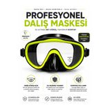Janissary L1 Yeşil Profesyonel Dalış Maskesi – Geniş Görüş Açılı Çocuk Şnorkel Maskesi Mor/Mavi