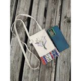 Janjan Askılı Telefon Çantası,askılı Cüzdan,kanvas Telefon Çantası,bel Çantası,askılı Cüzdanı, - 19x36 - Bej