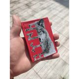Janjan Orjinal Cırt Cırtlı Çocuk Cüzdanı Sport Cüzdan Fermuarlı Cüzdan Baskılı Cüzdan - Kırmızı - Beyaz - Turuncu