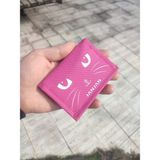 Janjan Orjinal Cırt Cırtlı Çocuk Cüzdanı Sport Cüzdan Fermuarlı Cüzdan Baskılı Cüzdan - Pembe