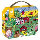 Janod 24 Parça Puzzle ve Bulmaca Çiftlik
