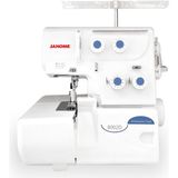 Janome 8002D Taşınabilir Overlok Makinesi 3 İplikli Dikiş & Piko Japonya Menşeli Kompakt Model