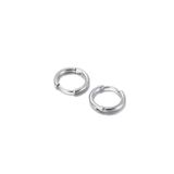 Janset 8mm Halka Çelik Küpe - Küçük Boy Halka Küpe