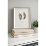 janset home shop Fotoğraf Çerçevesi Ahşap 1 adet Cam Çerçeve 20*25 cm