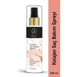 Janset Kolajen Saç Bakım Spreyi 200 ml Paraben İçermez Tüm Saçlar İçin Koruyucu Etki
