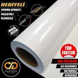 Jansın Home Parlak Beyaz Mutfak Dolap Tezgah Beyaz Eşya ve Mobilya Kaplama Yapışkanlı Folyosu - 70 x 100 cm