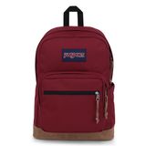 JanSport Sağ Paket Sırt Çantası, Russet Kırmızı, One Size, Sağ Paket Sırt Çantası