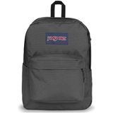 Jansport SuperBreak Plus Gri Sırt Çantası Kadınlar İçin 5 Gözlü Günlük Kullanım ve Şık Görünüm
