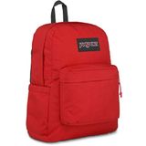 JanSport SuperBreak Plus Sırt Çantası, Yastıklı 15 inç Dizüstü Bilgisayar Kılıfı ve Entegre Şişe Cebi - İş ve Seyahat için Geniş ve Dayanıklı Sırt Çantası - Kırmızı Bant, Kırmızı Bant, One Size,