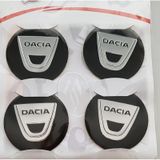 Jant Göbeği Arma Dacia 60Mm Aluminyum Siyah 4Lü Set (386987645)