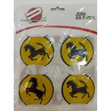 Jant Göbeği Arma Ferrari Tofaş Alüminyum Yapıştırma Logo 60 Mm