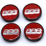 Jant Göbeği BBS 58/55 55mm Yuva Kırmızı 4'lü set