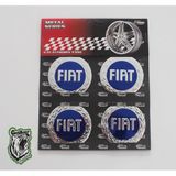 Jant Göbeği Etiketi Fiat 60Mm Çap Mavi (502481156)