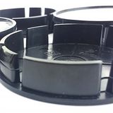 Jant Göbeği Kapağı 56mm Dış Çap ,52mm İç Çap 4'lü Set Siyah