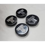 Jant Göbeği Tofaş Uyumlu 58/55 55Mm Yuva 4'Lü Set T Logolu Alüminyum