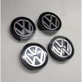 Jant Göbeği Volkswagen Uyumlu 65/60 4'Lü Set Siyah