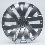 Jant Kapağı Kırılmaz 14" Volkswagen Polo Model (Çıkartma Hediyeli) (Adet Olarak) - 14 inç - Gri