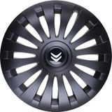 Jant Kapağı Kırılmaz 17" Siyah Vito Model (1 Adet) - 01-Siyah - 17 inç