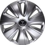 Jant Kapağı Kırılmaz 17" Tesla Model (1 Adet) - 27 Gri - 17 inç