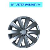 Jant Kapak 15'' Inç Takım (4 Adet) Volkswagen Jetta Passat 2011- - 0315 Gri - 15 inç