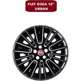 Jant Kapak 16'' Inç Siyah Özel Renk 1 Adet Fıat Egea Urban - Fiat