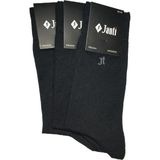 Janti JTSC2102 Janti Merserize Kalite Çorap 3'lü - 39 - 41 - Siyah